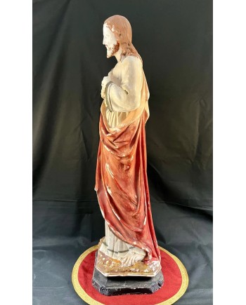 Sagrado Corazón de Jesús - 65 cm año 1920